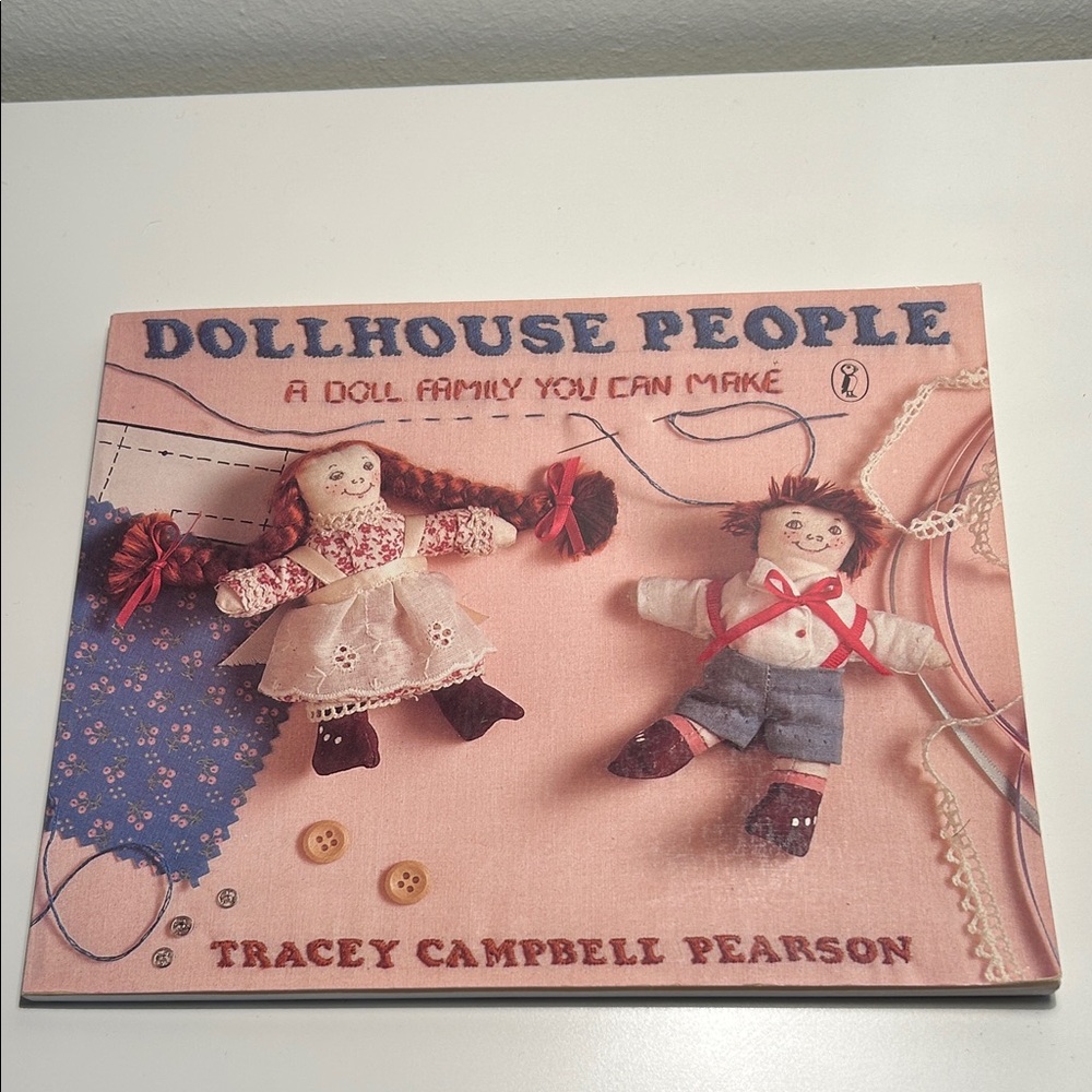 Dollhouse People Vintage craft book from 1984